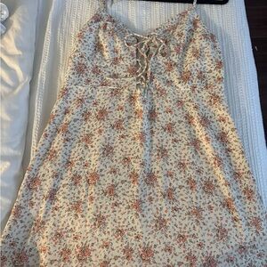 Princess Polly Floral Lace-Up Dress